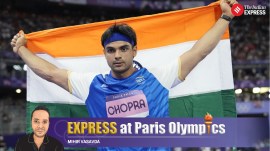 Neeraj chopra Paris Olympics Silver medallist