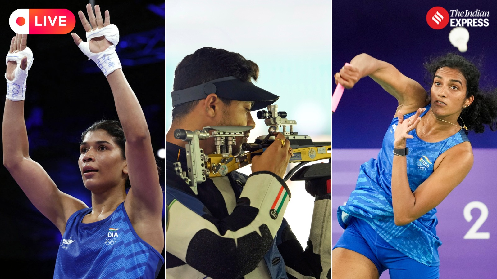 India at Paris Olympics 2024 Day 6 LIVE Updates: 3 Indians in race walk final, shooter Swapnil Kusale eyes medal in 50m rifle 3 pos; Nikhat in boxing action