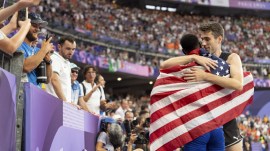 Hamish Kerr and Shelby McEwen Olympics jump off