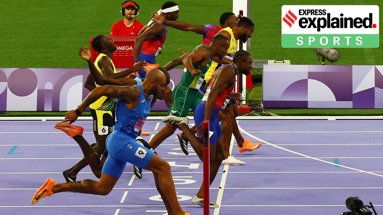 How Noah Lyles won the greatest ever Olympic 100m race in Paris ...