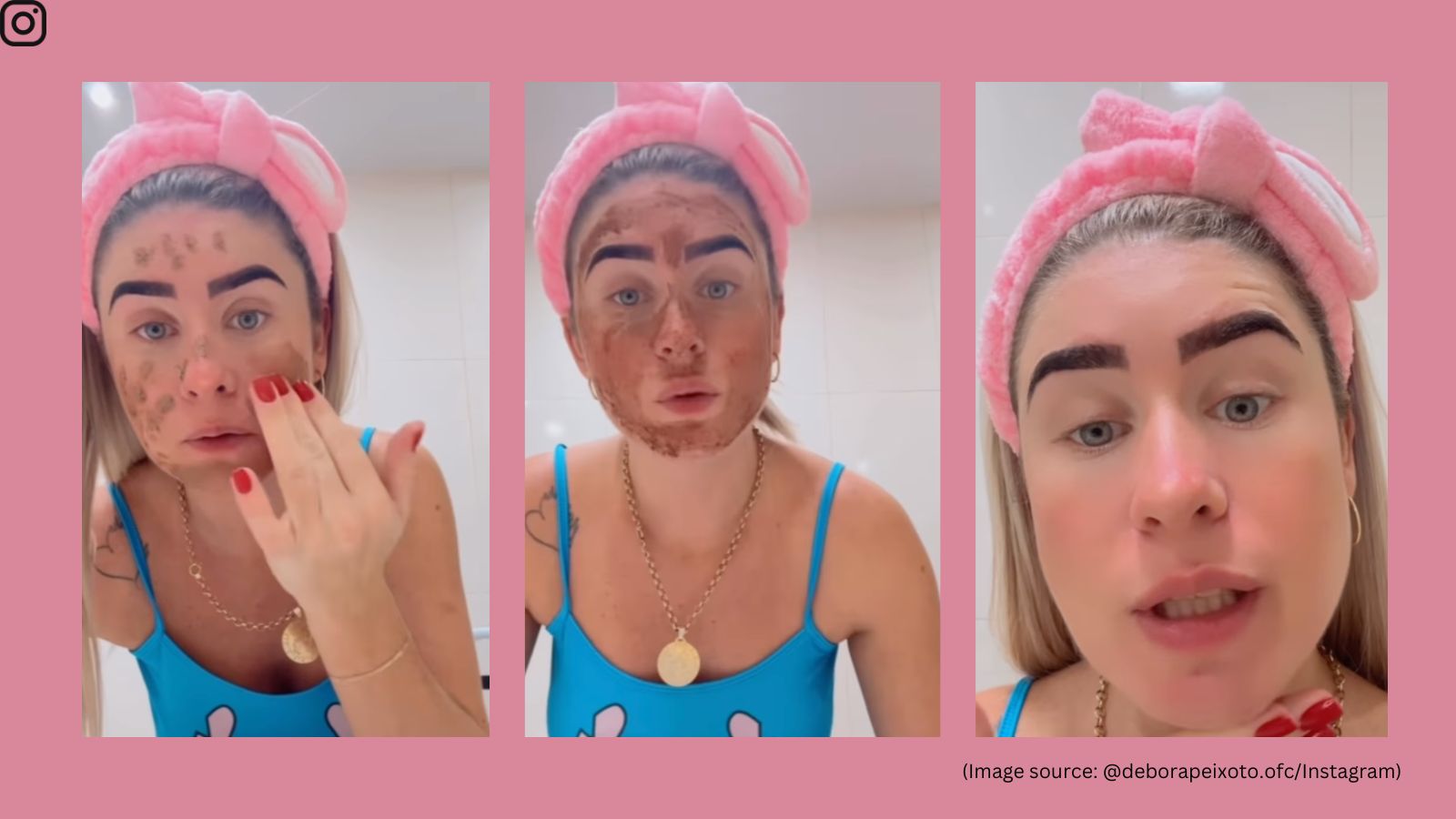 Brazilian influencer uses poop face mask in skincare routine, viral ...