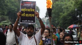 Mamata Kolkata doctors protest