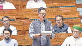 Lok Sabha Rajysabha productivity, Kiren Rijiju, Budget session, budget discussion, Lok Sabha monsoon session, Lok Sabha productivity, passed bills detail, Both Houses adjourned, indian express news