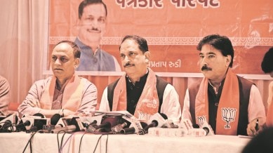Rajkot International Airport, RIA flight operations, RIA international flights, Narendra Modi, PM inaugurated RIA, Rajiv Pratap Rudy, airworthy planes in India, Russia-Ukraine war, Indian express news