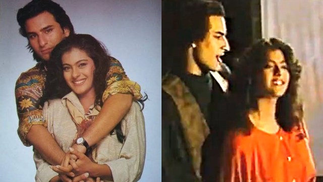 Saif Ali Khan was all set to make his Bollywood debut opposite Kajol with Bekhudi (Photos: X/@MrsSprightly_/Instagram/kajol)
