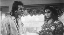 Sanjay Dutt and Madhuri Dixit in Saajan