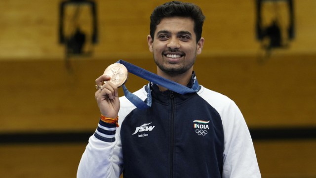 Swapnil Kusale Paris Olympics Bronze Medal