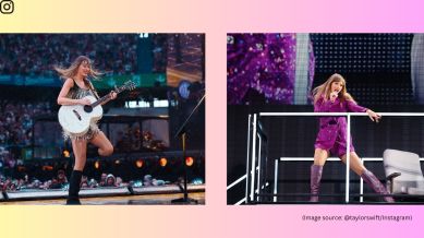 Taylor Swift's concerts were scheduled from August 8 to 10 at Ernst Happel Stadium, Vienna (Image source: @taylorswift/Instagram)