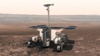 The Rosalind Franklin Mars rover.