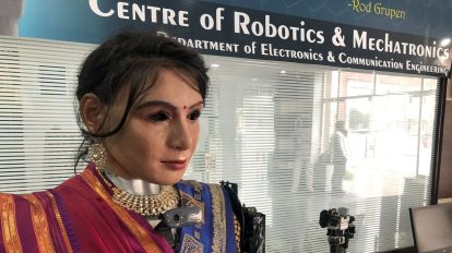 Meeting Anushka, a low-budget humanoid robot built with parts from a dump  yard | Technology News - The Indian Express