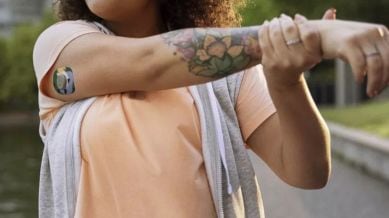 The Stelo glucose biosensor developed by Dexcom.