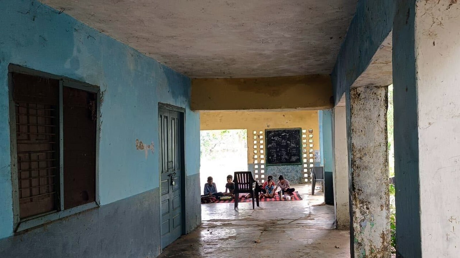 How a derelict school in Gurugram is keeping 7 students from dropping ...