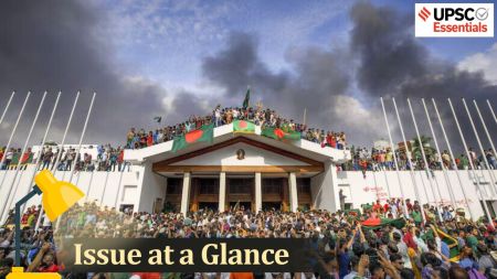 UPSC Issue at a Glance | Bangladesh Crisis and India: 4 Key Questions You Must Know for Prelims and Mains