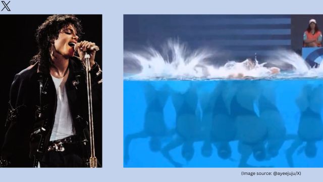 Watch: USA artistic swimming team aces Michael Jackson’s moonwalk
