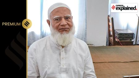 Dr Shafiqur Rahman, Ameer (Supremo) of Bangladesh's Jamaat-e-Islami during an interview.