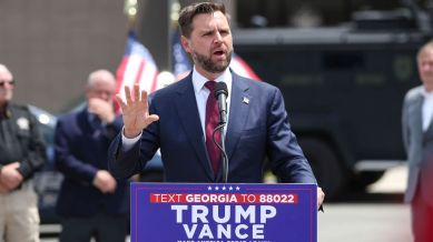 Trump Vance Harris