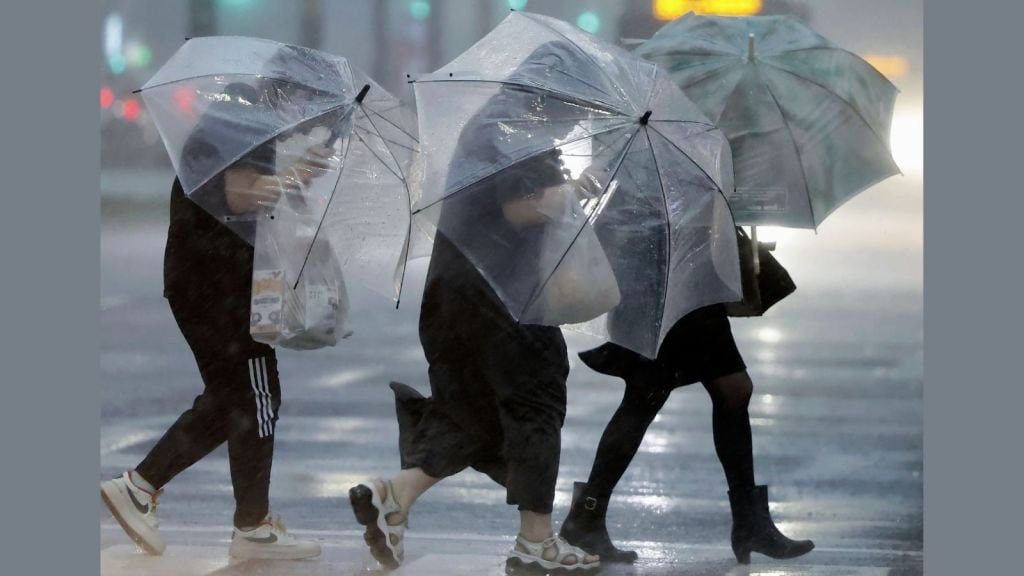 Typhoon Shanshan hits Japan with heavy rain and strong winds World