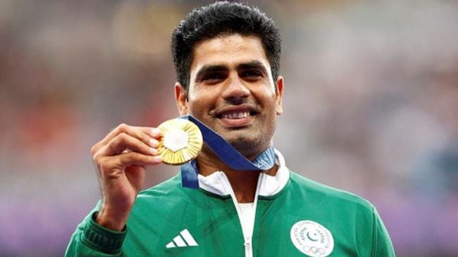 Pakistan Olympics gold medallist Arshad Nadeem