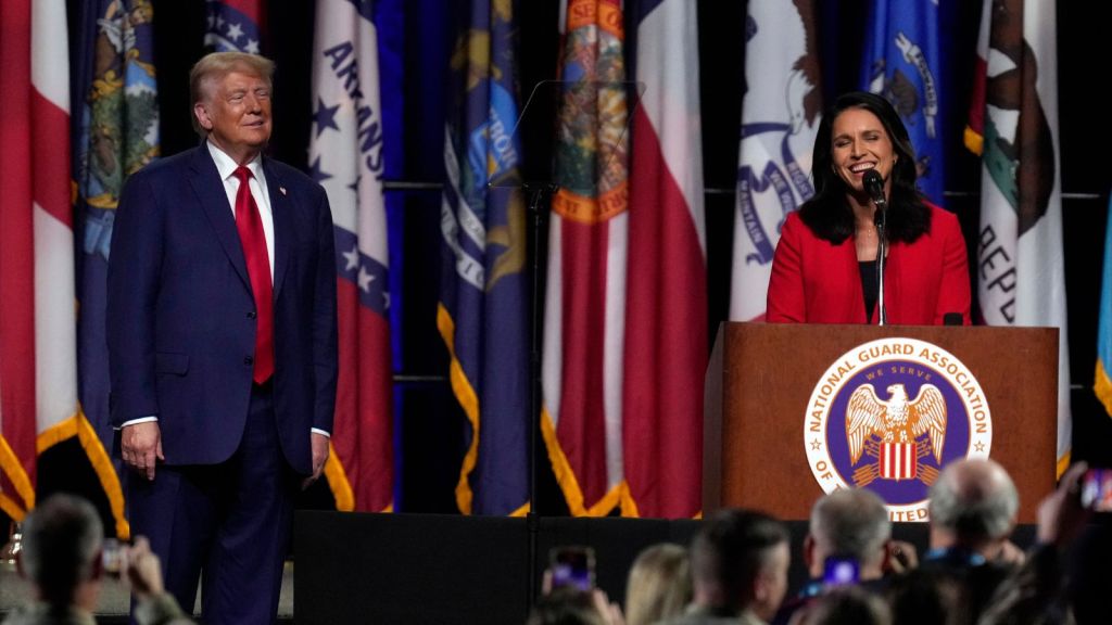 Former Democrat Tulsi Gabbard endorses Trump, criticises Harris over