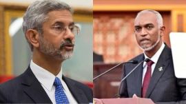 Jaishankar is on a three-day official visit to Maldives to reset the bilateral relationship, the first high-level trip from India after the archipelago nation's pro-China president Muizzu assumed office last year.