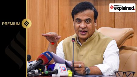 Guwahati: Assam Chief Minister Himanta Biswa Sarma addresses a press conference, in Guwahati, Wednesday, Aug. 28, 2024.