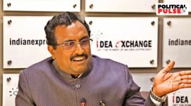 RSS functionary and former BJP general secretary Ram Madhav