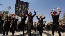 Shiite pilgrims Karbala