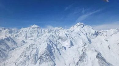 An official had said the tourism in the region could get impacted if the hill remained snowless for a longer period. However, snowfall on Monday night brought back snow to Om Parvat.