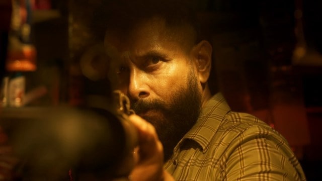 Vikram from the teaser of Veera Dheera Sooran