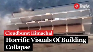 Watch: Visuals Emerge From Kullu Building Collapse; 36 Missing After Cloudbursts in Himachal Pradesh Watch: Visuals Emerge From Kullu Building Collapse; 36 Missing After Cloudbursts in Himachal Pradesh