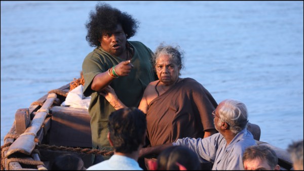 Yogi Babu in a still from Boat