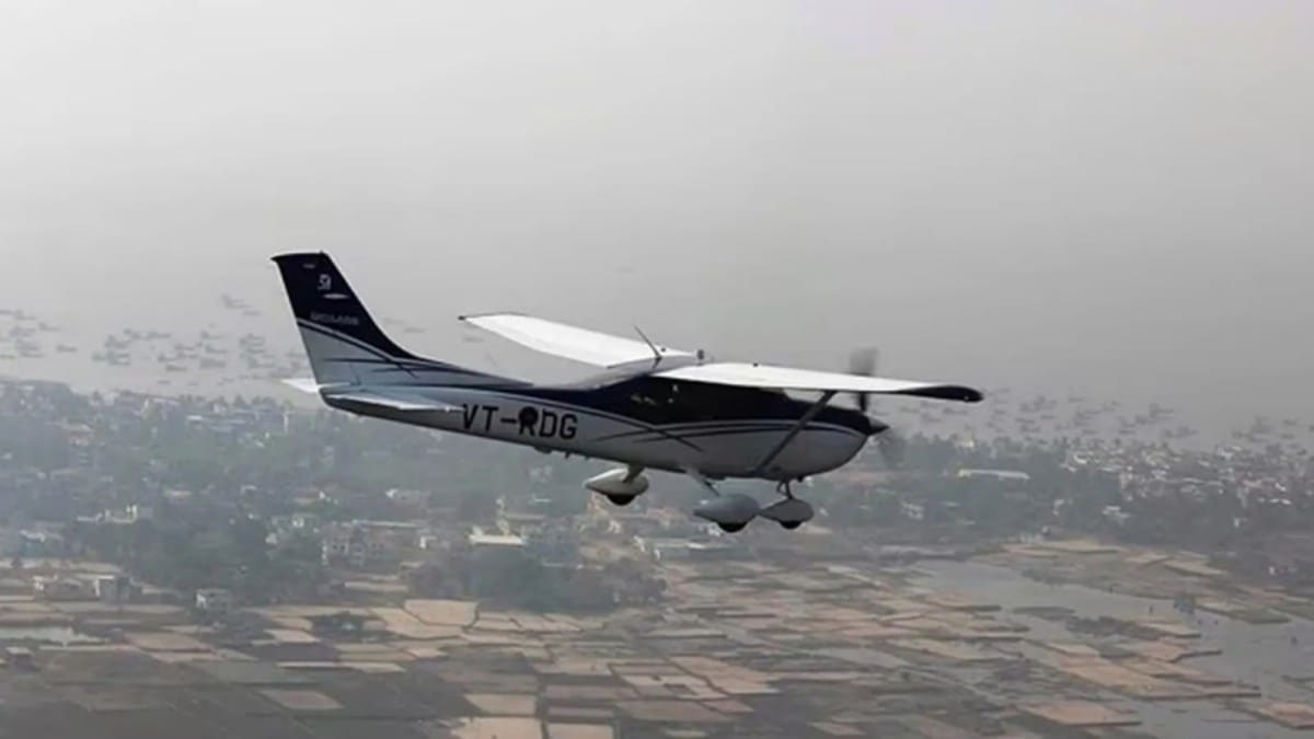 Cessna crash, jharkhand, kamshedpur, jharkhand missing aircraft, trainee, instructor body found, dam, jamshedpur news, Indian express news, current affairs