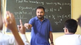 The Super 30 was founded by Kumar, a mathematics teacher, in 2002. The programme selects 30 talented candidates each year from economically underprivileged sections of Indian society and trains them for the JEE Main and JEE Advanced