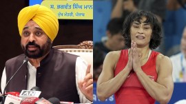 bhagwant mann, vinesh phogat paris olympics medal, indian express
