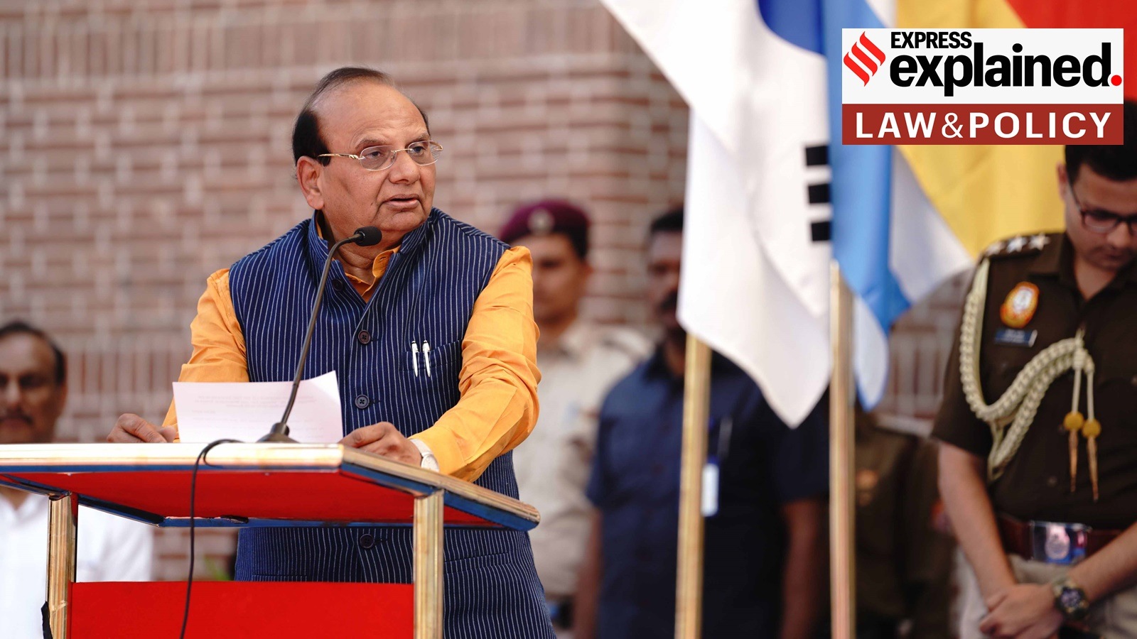 Delhi L-G VK Saxena argued that the DMC Act carved out a specifically defined role for the ‘Administrator’ (the Delhi L-G), giving him the power to nominate aldermen.