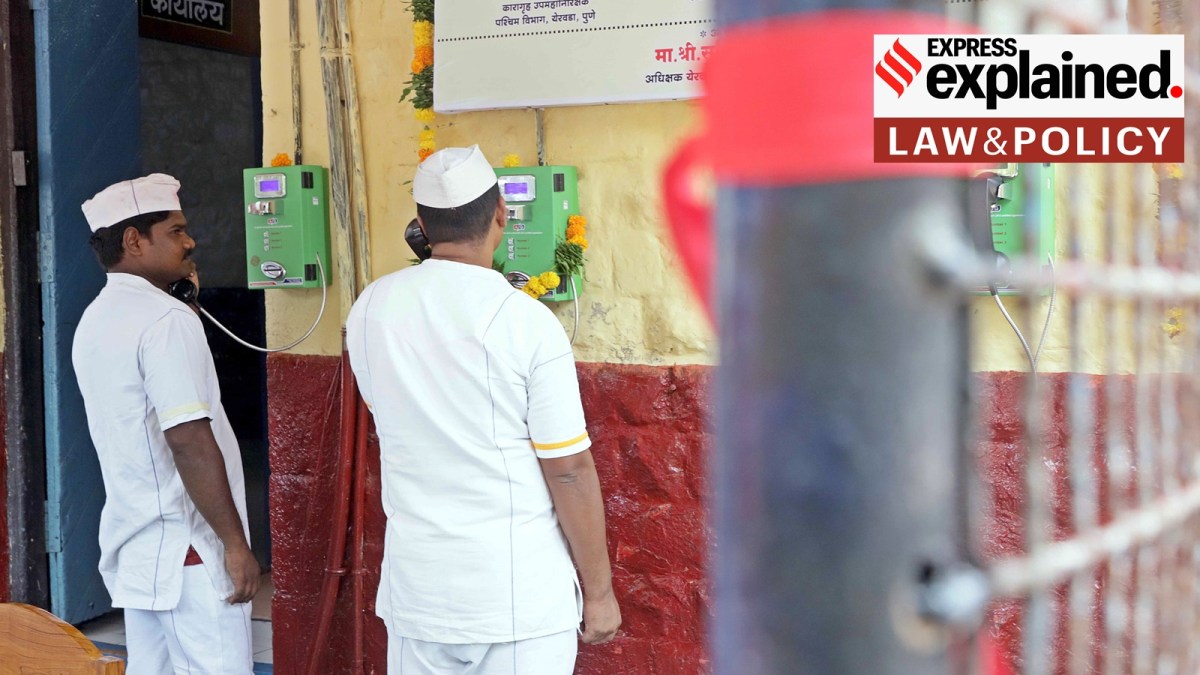 Prisoners at the Yerwada Central Jail in Pune.