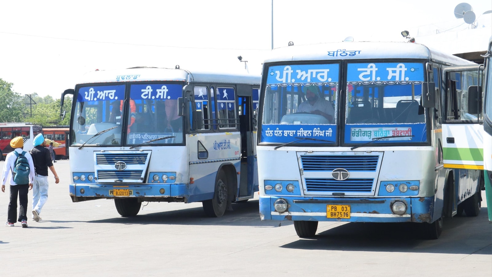 PRTC employees allege misbehavior by toll employees, block traffic on  Zirakpur-Patiala highway | Chandigarh News - The Indian Express