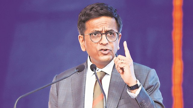 Chief Justice of India Justice DY Chandrachud.