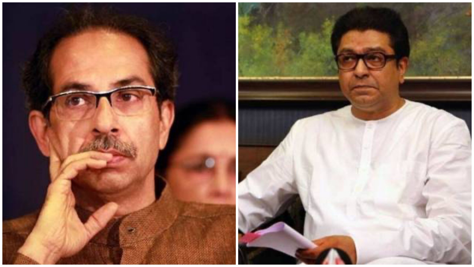 Shiv Sena (UBT) chief Uddhav Thackeray (left) and Maharashtra Navnirman Sena (MNS) chief Raj Thackeray. (File Photo)
