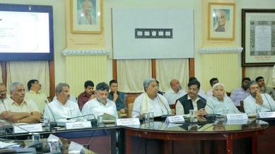 Karnataka Chief Minister Siddaramaiah on Monday announced that the Dasara festival would start on October 3, and the bamboo safari would be held on the tenth day. (Express Photo)