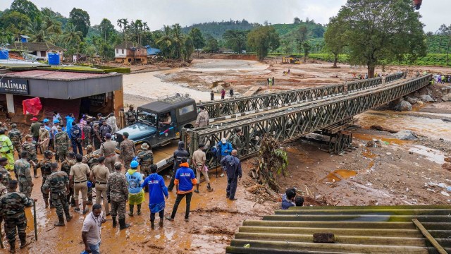 Rescue operation in Wayanad
