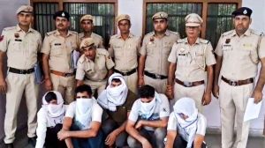 Haryana Police arrest seven people including two minors in connection with the murder of a migrant labourer, identified as Sabir Malik in Charkhi Dadri on Saturday.