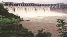 Vadodara, Gujarat rains, Gujarat dams, Gujarat Water Resources and Water Supply Department, Ahmedabad news, Gujarat news, India news, Indian express, Indian express India news, Indian express India
