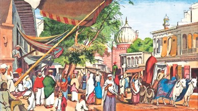 Jama Masjid, Lutyens Delhi, foreign artists on delhi, Delhi Art Gallery, Arab Sarai, Shashi Tharoor book, Indian express news