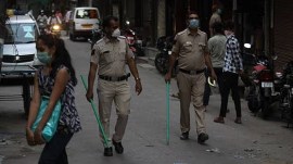 Delhi police Kolkata junior doctor rape protest