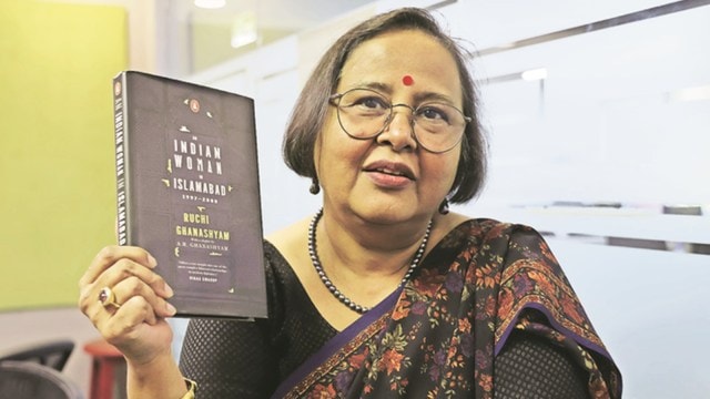 Indian woman diplomat, Ruchi Ghanashyam, Pakistani diplomat, author Husain Haqqani, An Indian Woman in Islamabad, India, Pakistan, Indian express news