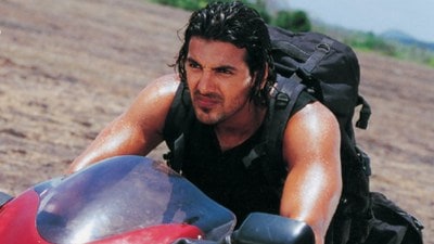 John Abraham in Sanjay Gadhvi's 2004 film Dhoom. The film completes 20 years on August 27