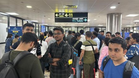 On July 31, 2024, a few flights from Dubai to India were cancelled due to operational reasons, spicejet. (File Photo)