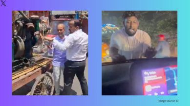 Top 5 viral videos (Image source: Express, @blrcitypolice/X)