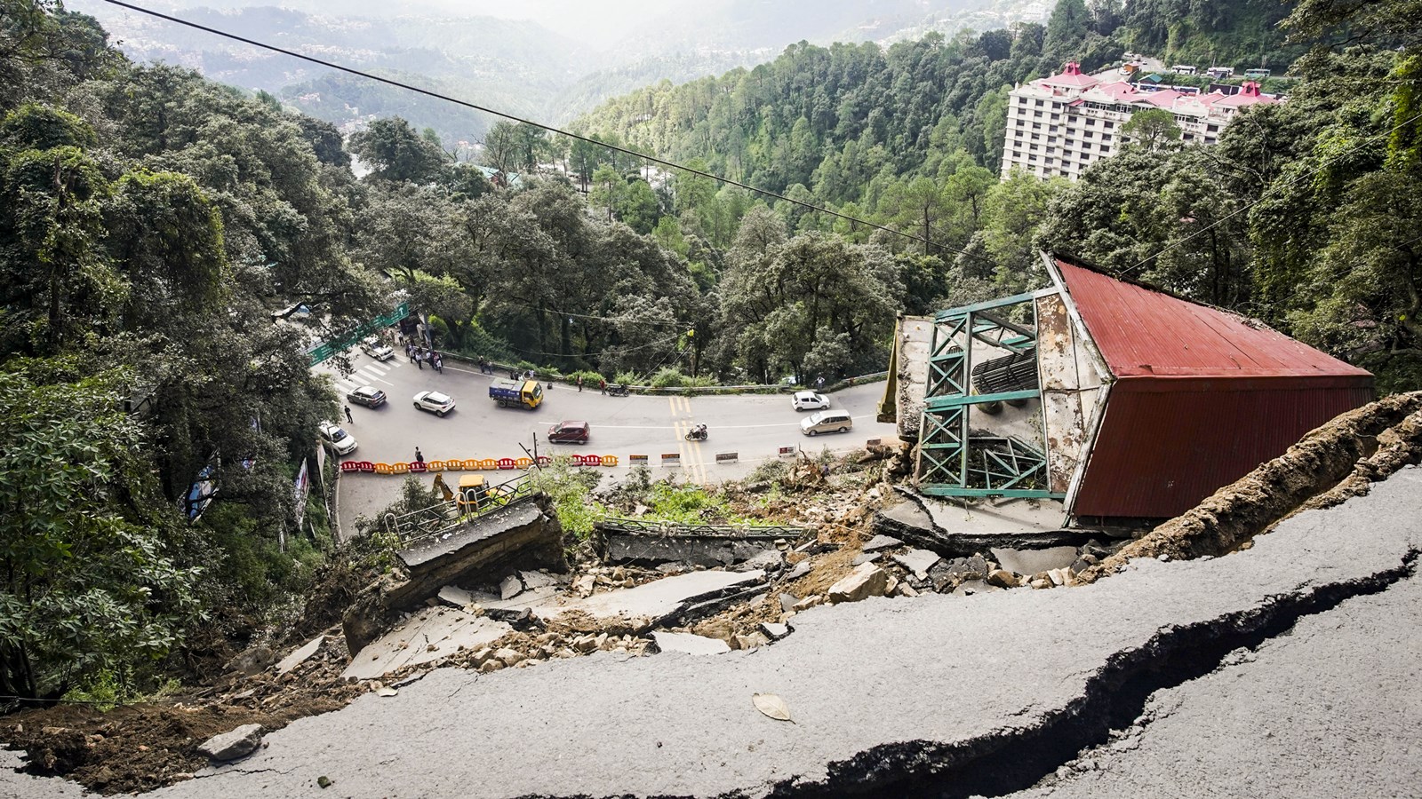 Himachal suffered Rs 1,195-cr losses since monsoon onset, 55 roads shut